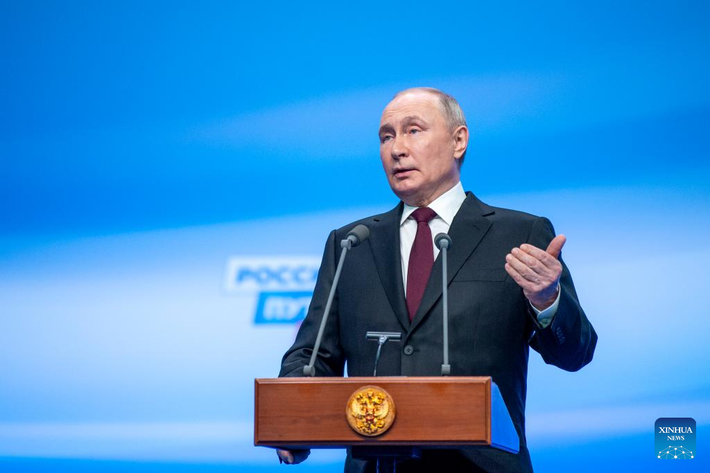   Ông Vladimir Putin tái đắc cử Tổng thống Nga