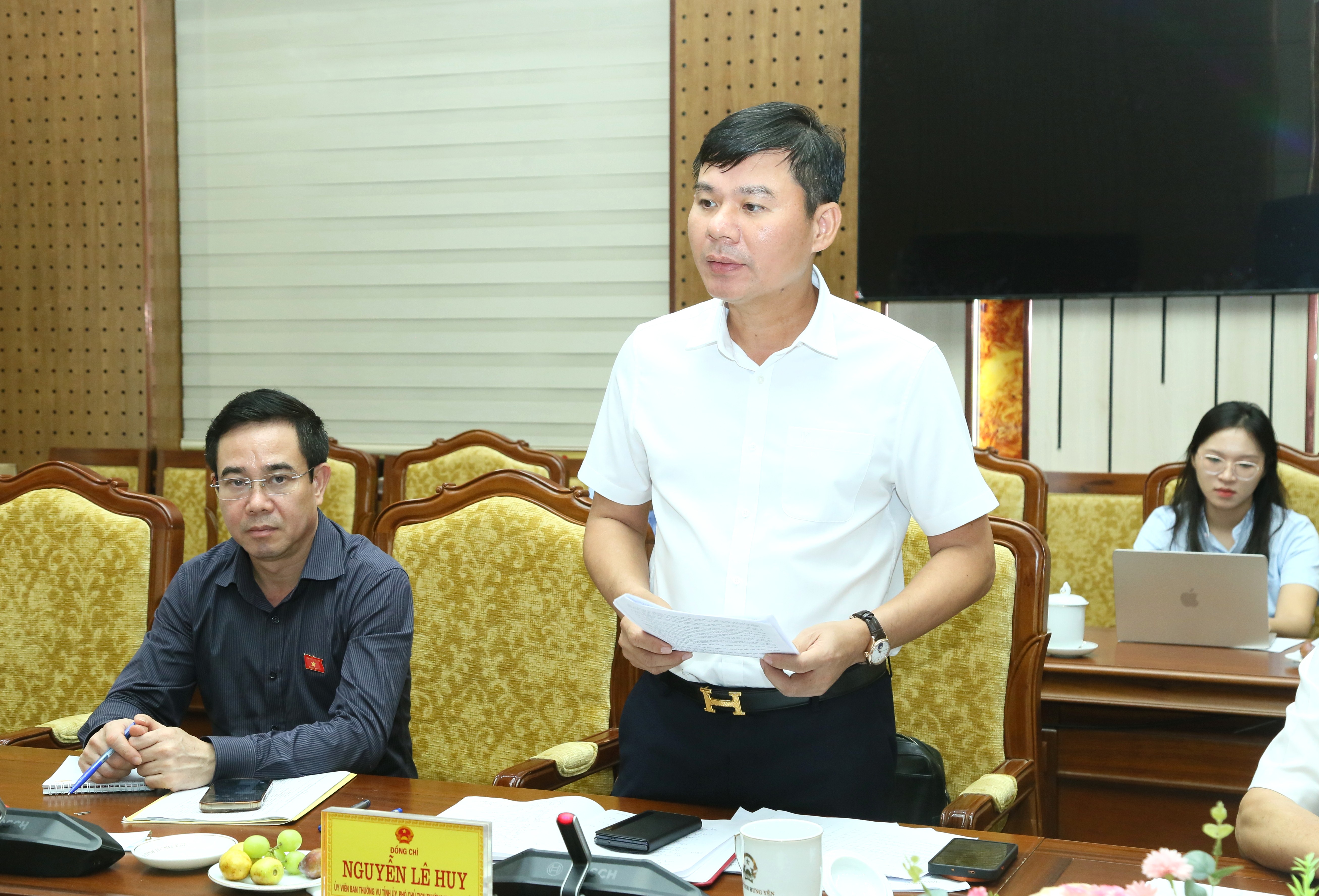 UBND tỉnh làm việc với Đoàn công tác của Ủy ban Kinh tế và Tài chính của Quốc hội