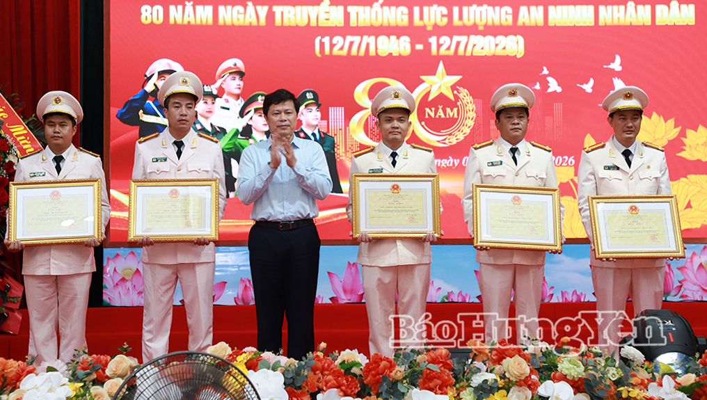 Kỷ niệm 80 năm Ngày truyền thống lực lượng An ninh nhân dân