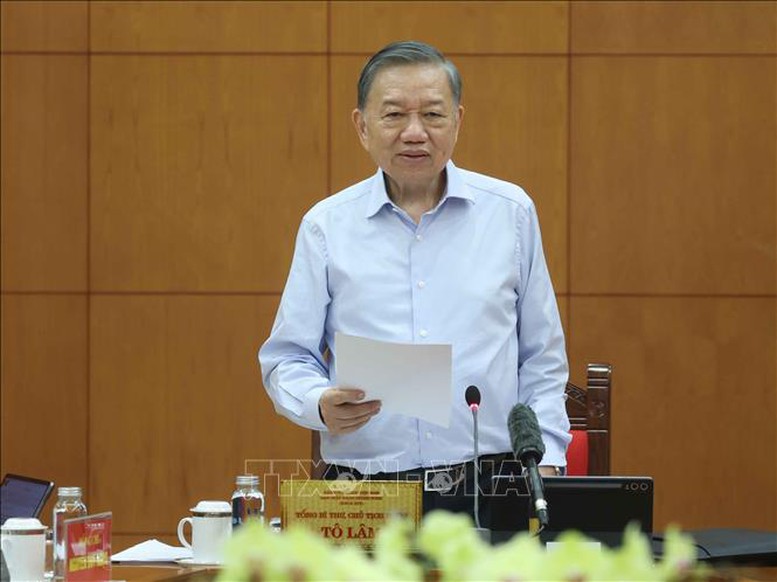 Tổng Bí thư, Chủ tịch nước Tô Lâm: Phải tạo chuyển biến căn bản, thực chất trong công tác cán bộ