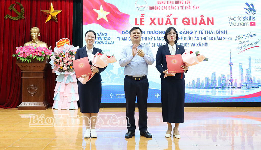 Lễ xuất quân Đội tuyển tham dự Kỳ thi kỹ năng nghề thế giới lần thứ 48, năm 2026