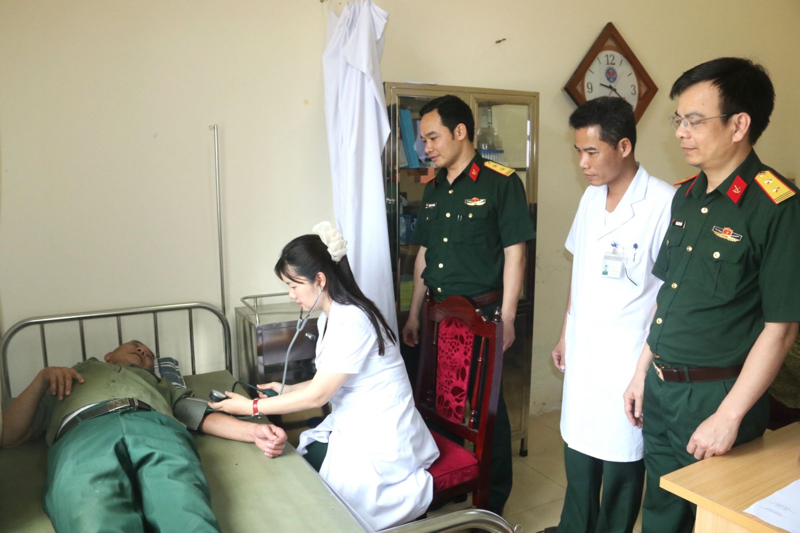 Bệnh xá Bộ CHQS tỉnh: Địa chỉ gắn kết tình quân dân