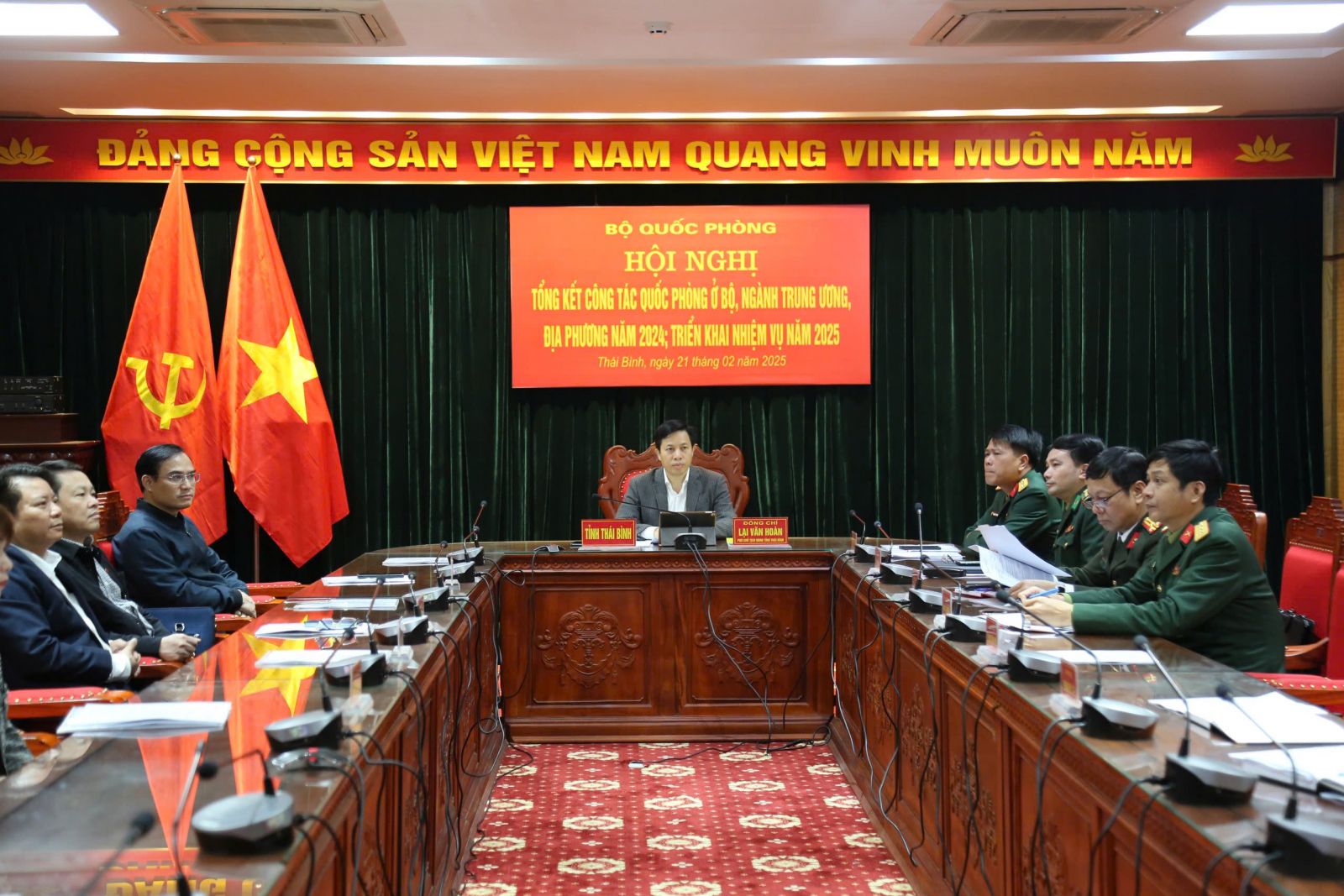Bộ Quốc phòng: Tổng kết công tác quốc phòng ở bộ, ngành trung ương, địa phương năm 2025