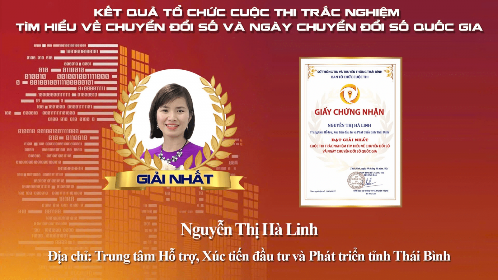 270.778 lượt thi trắc nghiệm tìm hiểu về Chuyển đổi số và ngày chuyển đổi số quốc gia
