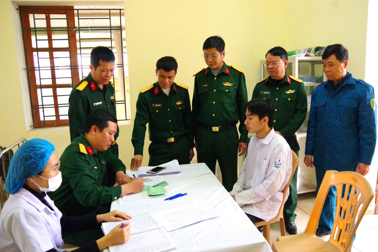 Thái Thụy: Trên 95% thanh niên lên trạm đăng ký nghĩa vụ quân sự tuổi 17