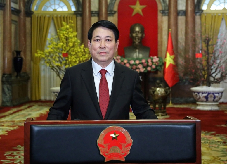Lời chúc Tết Nguyên đán Ất Tỵ của Chủ tịch nước Lương Cường