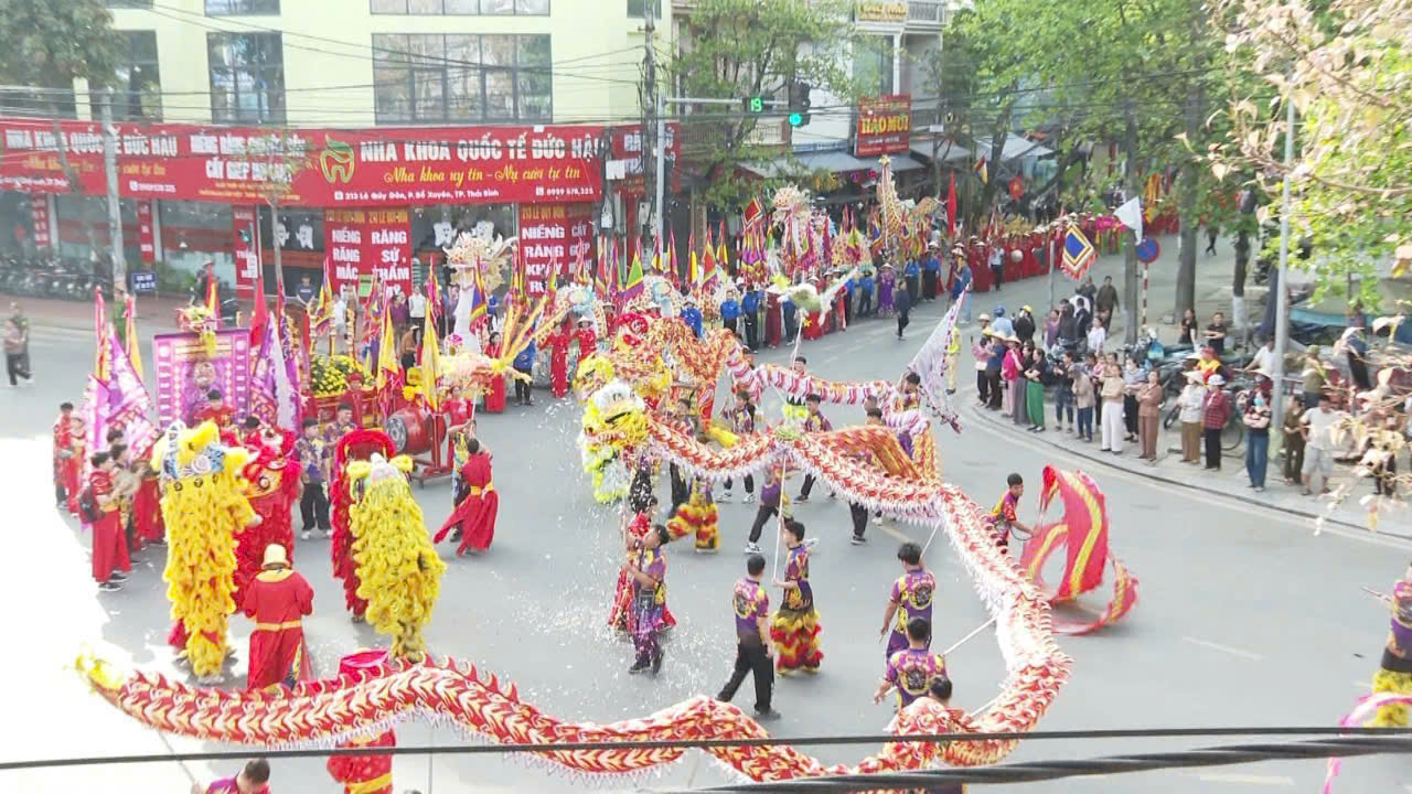 Thành phố Thái Bình: Lễ hội đền Mẫu diễn ra từ ngày 16/4 -18/4/2025
