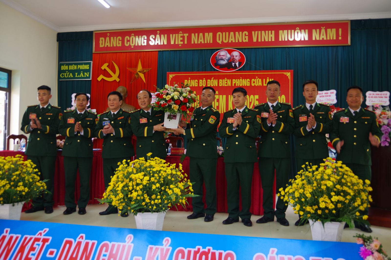 Đại hội Đảng bộ Đồn Biên phòng Cửa Lân nhiệm kỳ 2025 - 2030