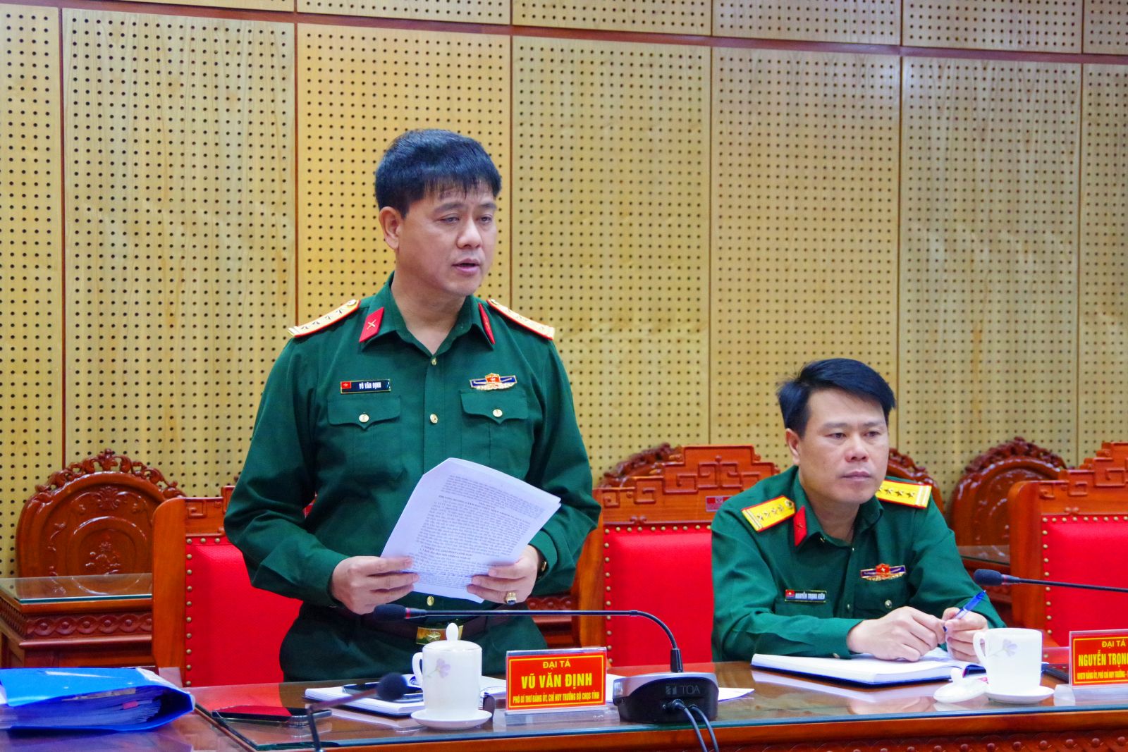 Đảng uỷ Quân sự tỉnh: Ra nghị quyết lãnh đạo thực hiện nhiệm vụ quý II