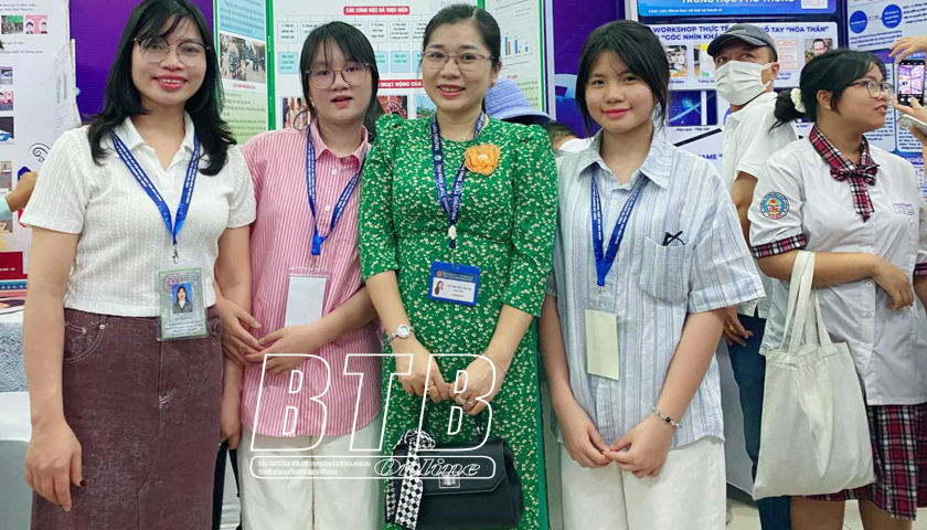 3 dự án của học sinh Thái Bình đạt giải tại cuộc thi nghiên cứu khoa học, kỹ thuật cấp quốc gia