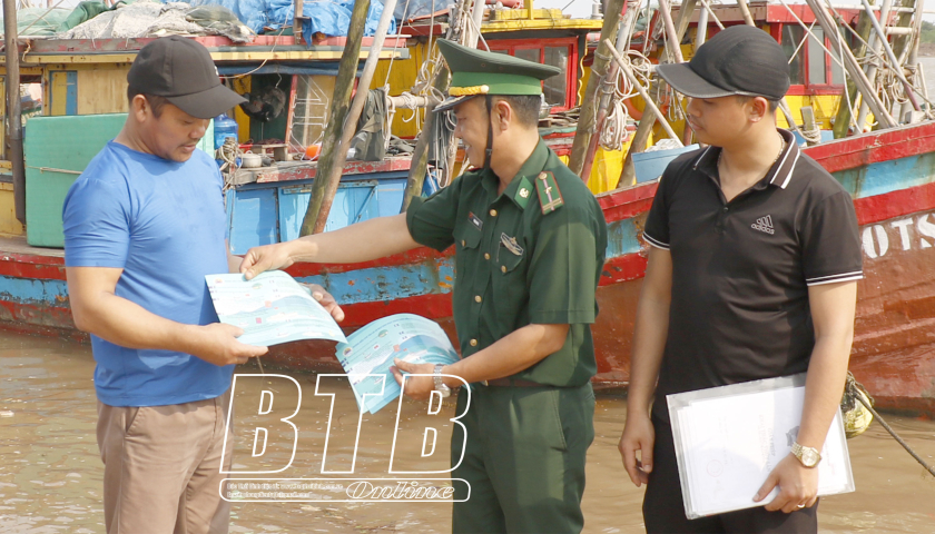 Nhân dân Thái Đô chung tay bảo vệ chủ quyền, an ninh biên giới biển