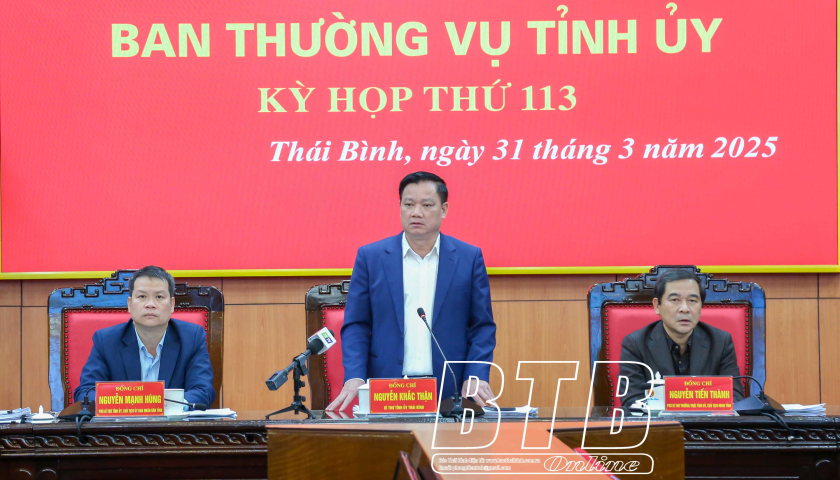 Hội nghị Ban Thường vụ Tỉnh ủy: Tập trung tháo gỡ điểm nghẽn, đẩy mạnh phát triển kinh tế - xã hội