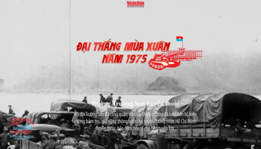 Báo Nhân Dân ra mắt chuyên trang Đại thắng mùa xuân năm 1975
