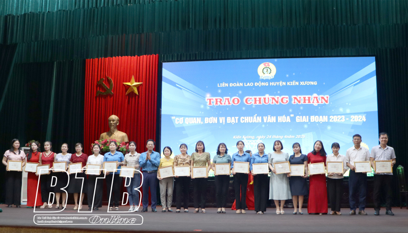 Kiến Xương: Phát động Tháng công nhân, Tháng hành động về an toàn, vệ sinh lao động