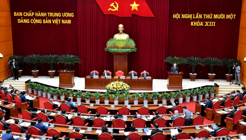 Thông báo Hội nghị lần thứ 11 Ban Chấp hành Trung ương Đảng khóa XIII