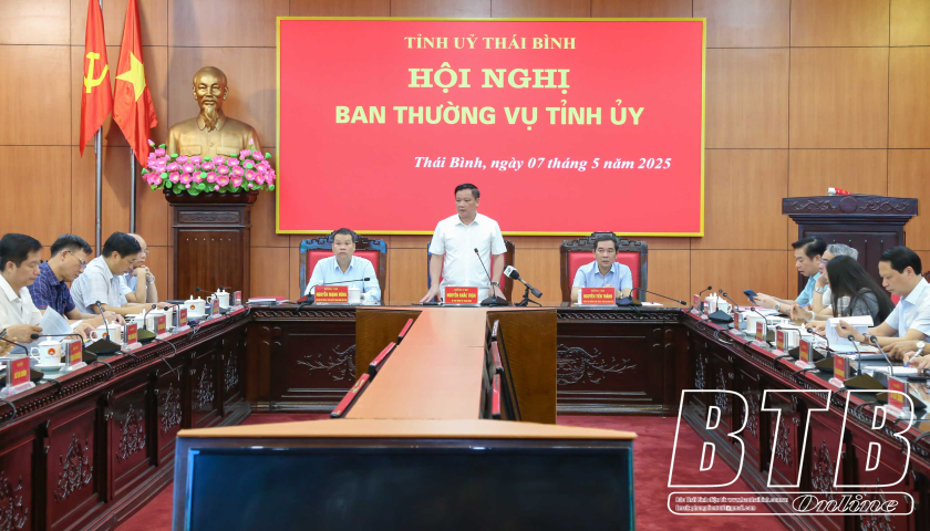 Ban Thường vụ Tỉnh ủy cho ý kiến về một số báo cáo, tờ trình
