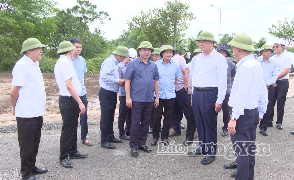 Kiểm tra công tác chuẩn bị lễ khởi công Dự án Nâng cấp, hiện đại hóa và cải thiện môi trường nước hệ thống thủy lợi Bắc Hưng Hải