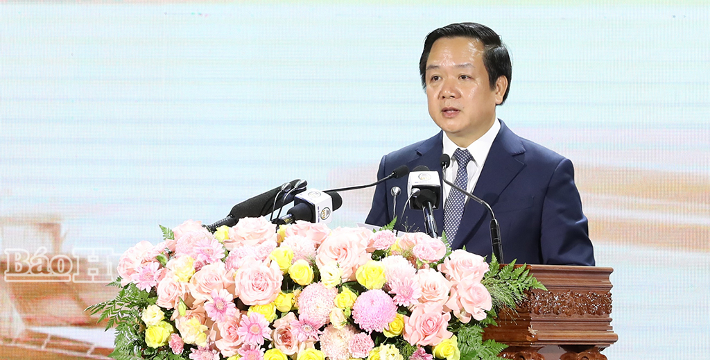 Phát biểu bế mạc hội nghị công bố Quy hoạch tỉnh Hưng Yên thời kỳ 2021 - 2030, tầm nhìn đến năm 2050 của đồng chí Phạm Quang Ngọc, Ủy viên Ban Chấp hành Trung ương Đảng, Bí thư Tỉnh ủy
