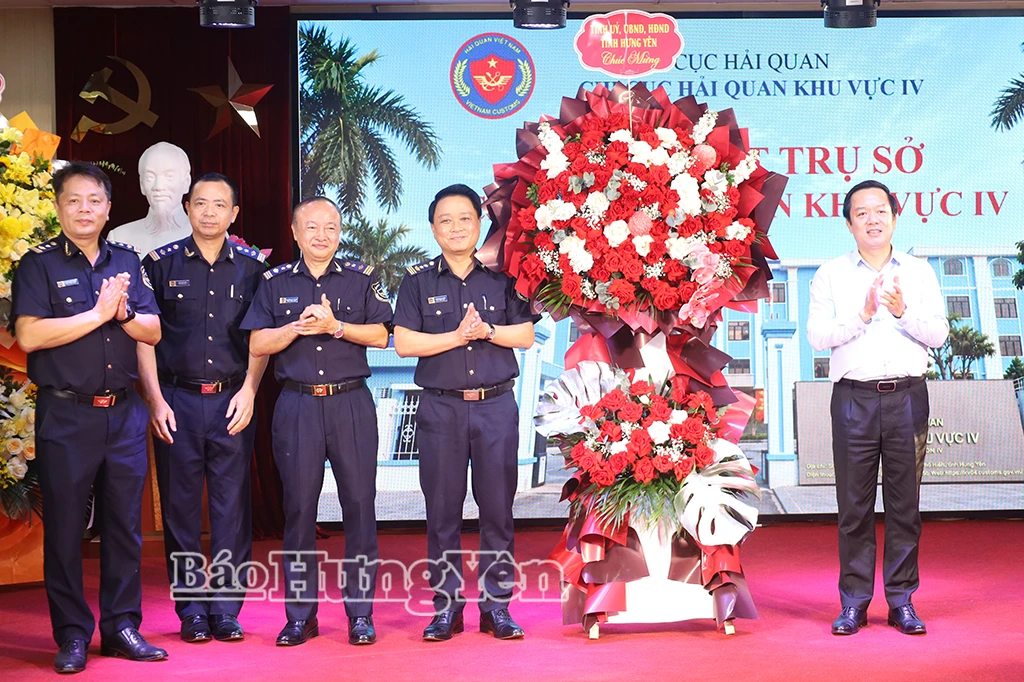 Lễ ra mắt trụ sở Chi cục Hải quan khu vực IV